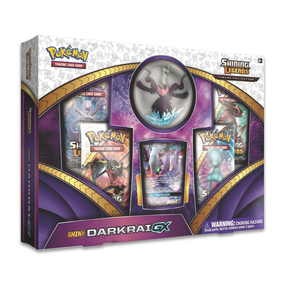 Pokémon TCG: Shining Legends - Shiny Darkrai-GX Figure Collection